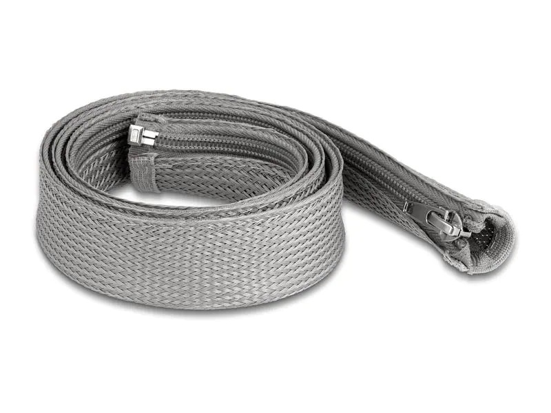 Delock Kabelschlauch 1 m x 30 mm Grau