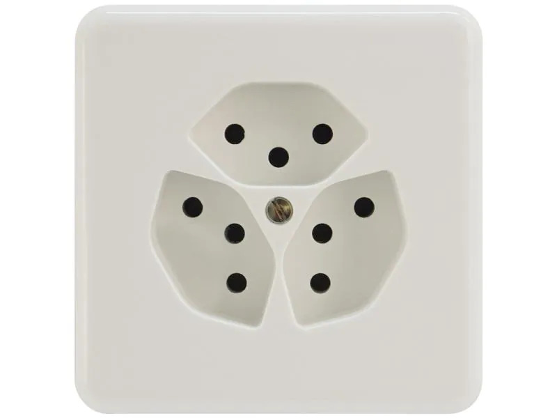 Mica UP-Steckdosen 3x T13
