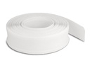 Delock Geflechtschlauch mit Klettverschluss 10 m x 19 mm Weiss