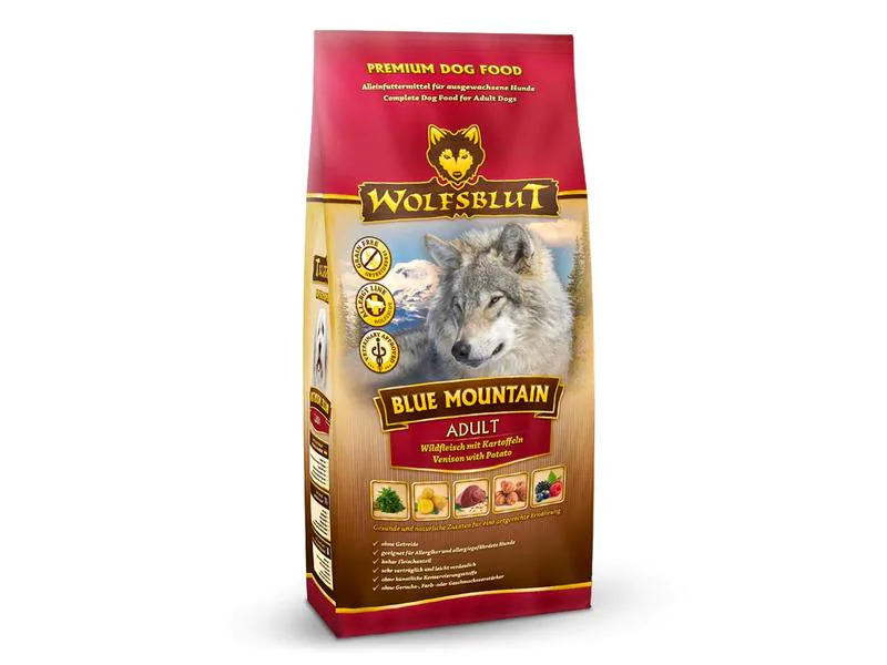 Wolfsblut Trockenfutter Dog Blue Mountain Adult, 12.5 kg