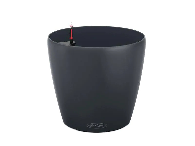 Lechuza Blumentopf CLASSICO Color 18 Schwarz