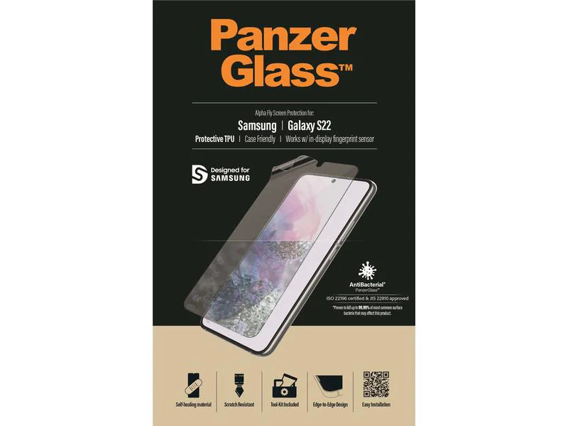 Panzerglass Displayschutz Case Friendly TPU Galaxy S22