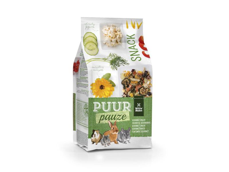 Witte Molen Snack Puur Snackmüsli für Kaninchen &amp; Nager, 700 g