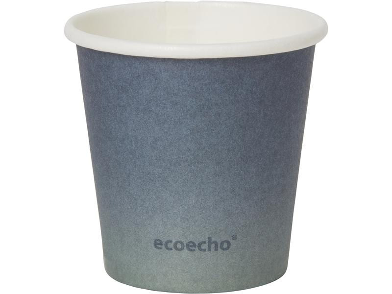 BioPak Einwegbecher Urban 55 ml, 50 Stück, Blau