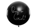 Partydeco Luftballon Boy or Girl – Junge blau gefüllt, Ø 1 m, 1 Stk