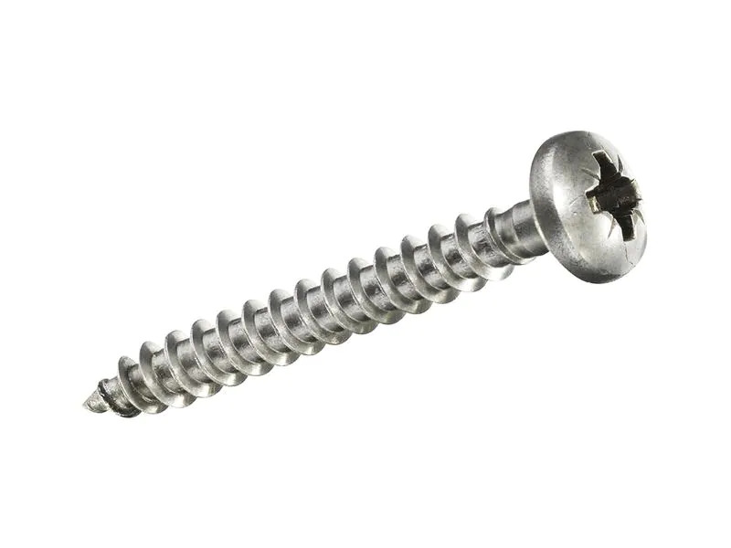 Krafter Spanplattenschrauben Pan Head 5 x 20 mm Edelstahl, 8 Stück
