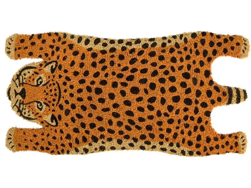 Esschert Design Fussmatte Gepard 38.5 cm x 75 cm