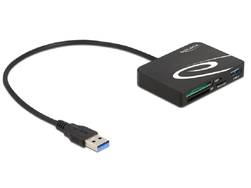 Delock Card Reader Extern 91756 4 Slots