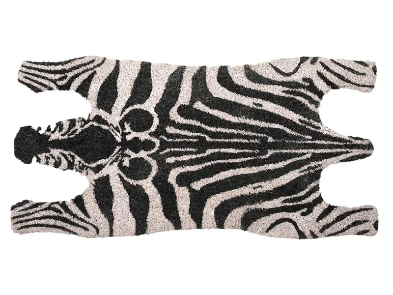 Esschert Design Fussmatte Zebra 38 cm x 75 cm
