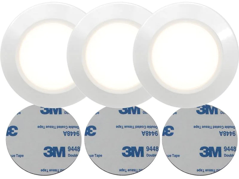 Star Trading Unterbauleuchte LED Nachtlicht, Ø 6.9 cm, Weiss
