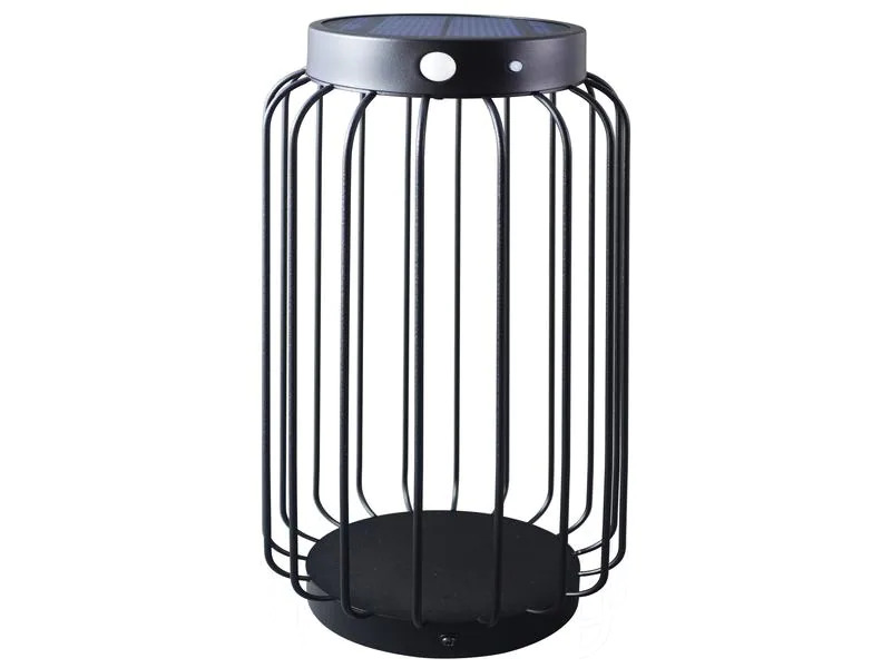 Schönenberger Windlicht Solar Canopus, Schwarz