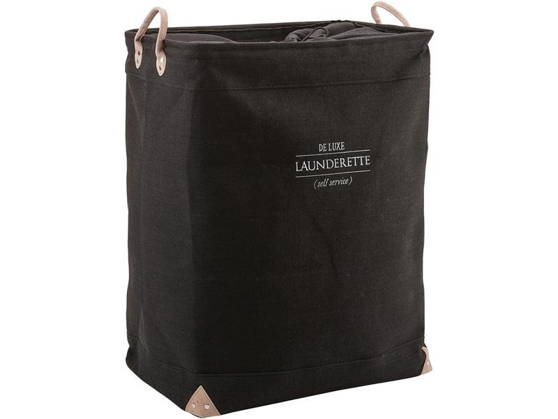 Aquanova Wäschesammler Lubin 113 l, Schwarz