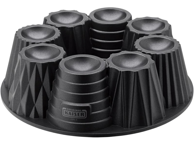 Kaiser Motiv-Backform Tarte- und Törtchen 26 cm, Schwarz