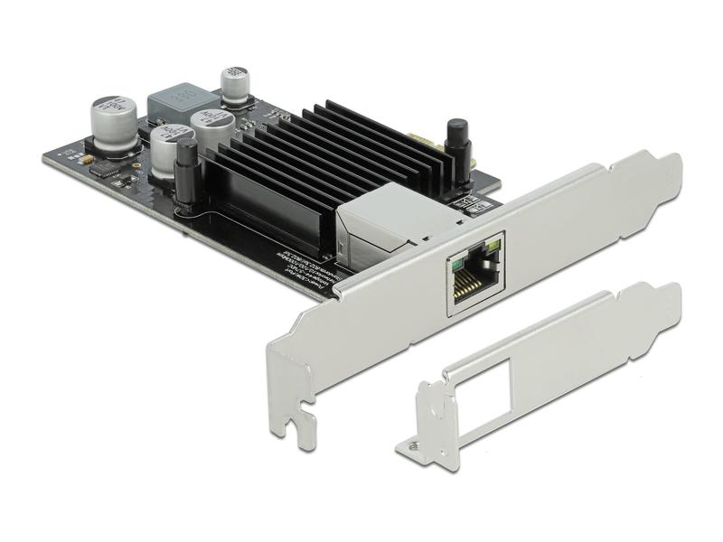 Delock Netzwerkkarte 1x 1Gbps,  PoE+, i210 PCI-Express x1