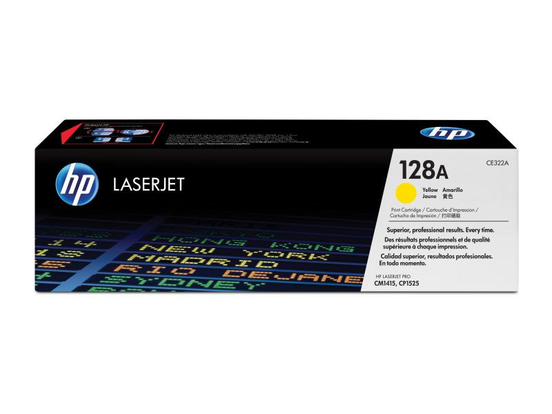 HP Toner Nr. 128A (CE322A) Yellow