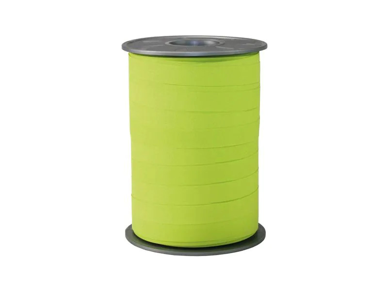 Pattberg Geschenkband Opak Matt 1 cm x 200 m, Limette