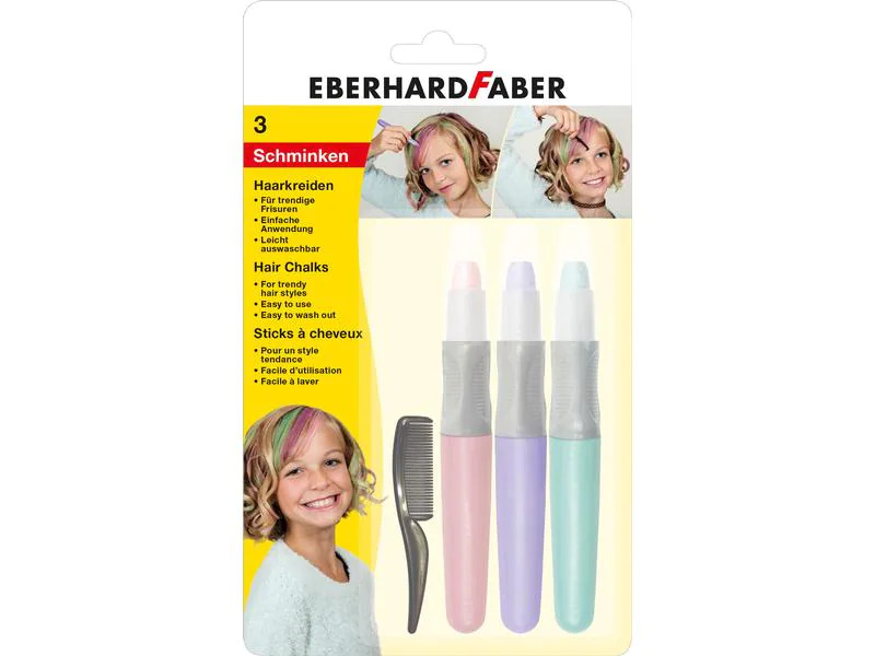 Eberhard Faber Haarkreide Set Pastell