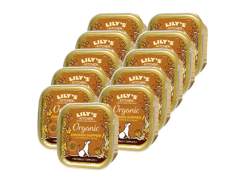 Lily's Kitchen Nassfutter Bio Huhn, 11 x 150 g