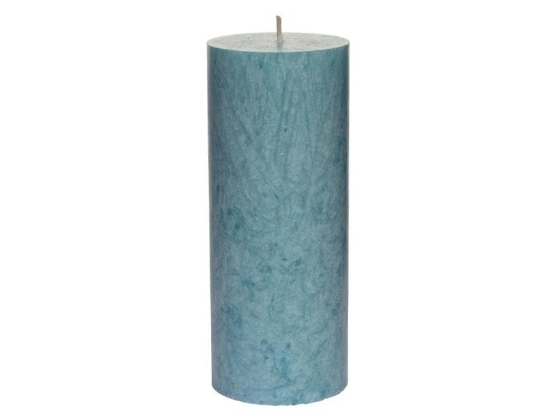 Herzog Kerzen AG Stumpenkerze Kristallo Alto 15 cm Türkis