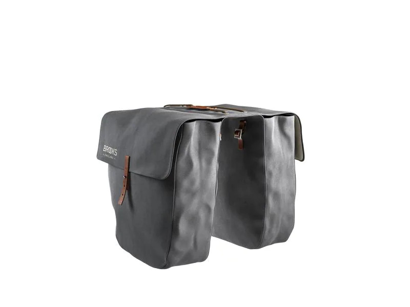 BROOKS Doppelseitentasche Bricklane Roll Up 28 l, Grau