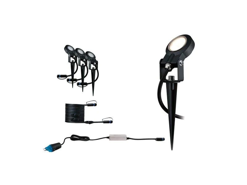 Paulmann Gartenspot Plug &amp; Shine Sting 100° 3000 K, Basisset