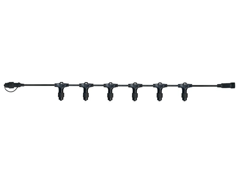 Star Trading Stemkabel-System 20-Fach, 2 m, Schwarz