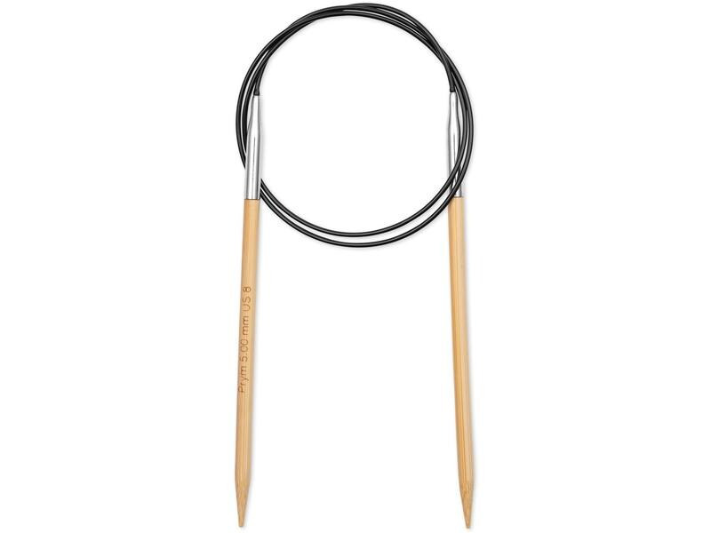 Prym Rundstricknadel BAMBUS 5.00 mm, 80 cm