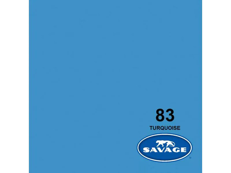 Savage Hintergrund Papier 2.72 x 11m Türkis