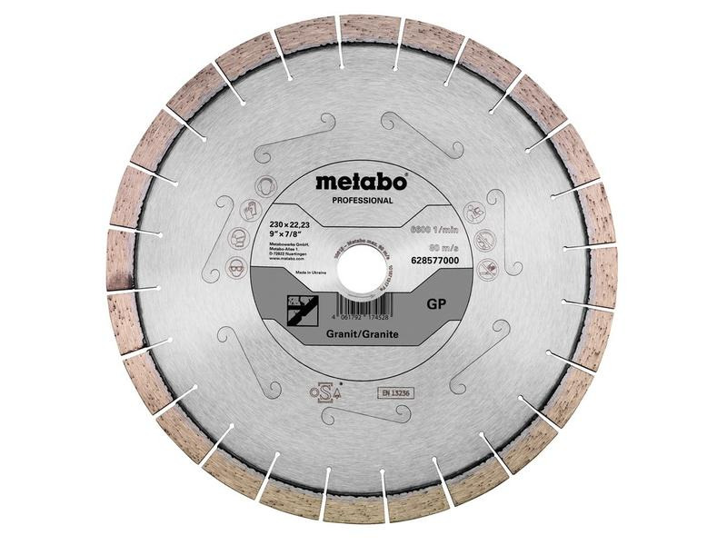 Metabo Trennscheibe GP Granit Professional Diamant 230 mm