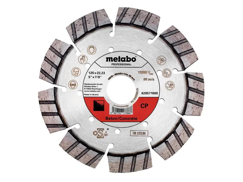 Metabo Trennscheibe CP Beton Professional Diamant 125 mm