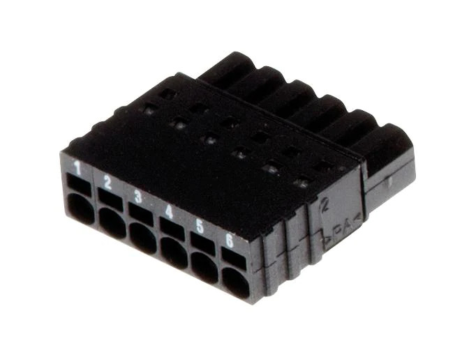 Axis Stecker Connector A 6-pin 2.5 Gerade 10 Stück