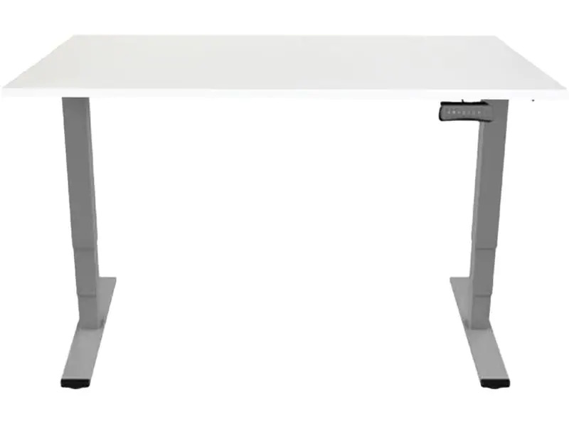 Contini Steh- &amp; Sitzgestell ET225E 1.8 x 0.8 m, Dunkelgrau/Weiss