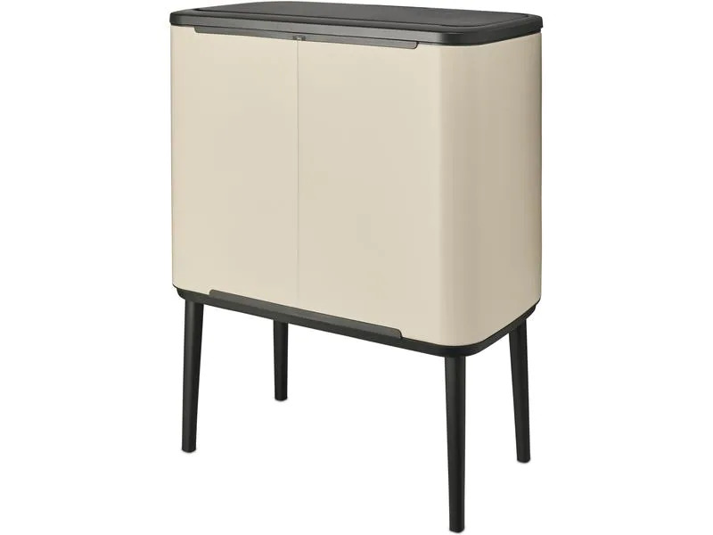 Brabantia Recyclingbehälter Bo Touch Bin  36 l, Hellbeige