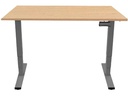 Contini Steh- &amp; Sitzgestell ET225E 1.6 x 0.8 m, Dunkelgrau/Ahorn