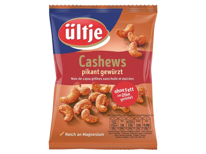 Ültje Apéro Cashews pikant gewürzt 150 g
