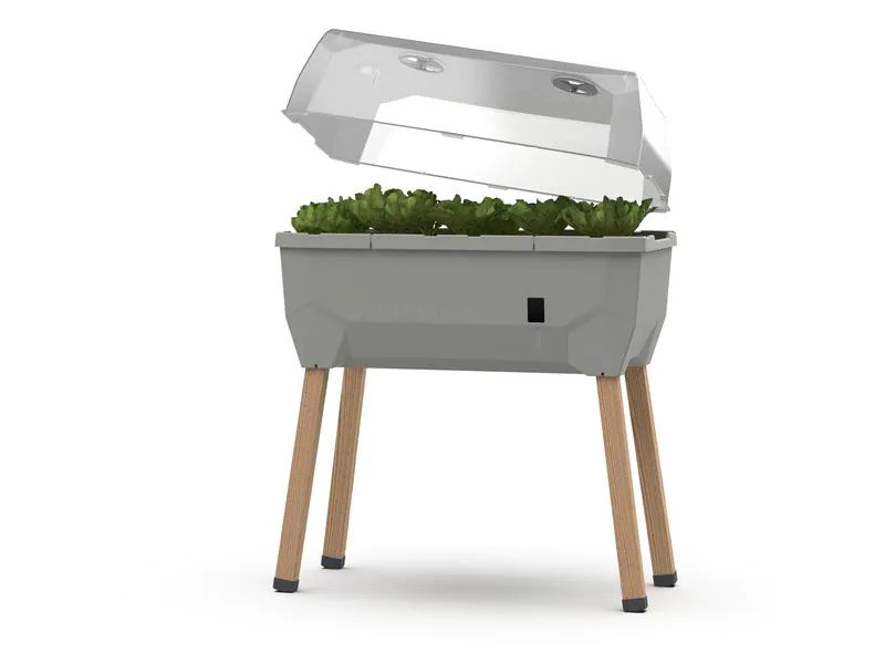 Gusta Garden Hochbeet SAMMY SALAD Starterset, Hellgrau