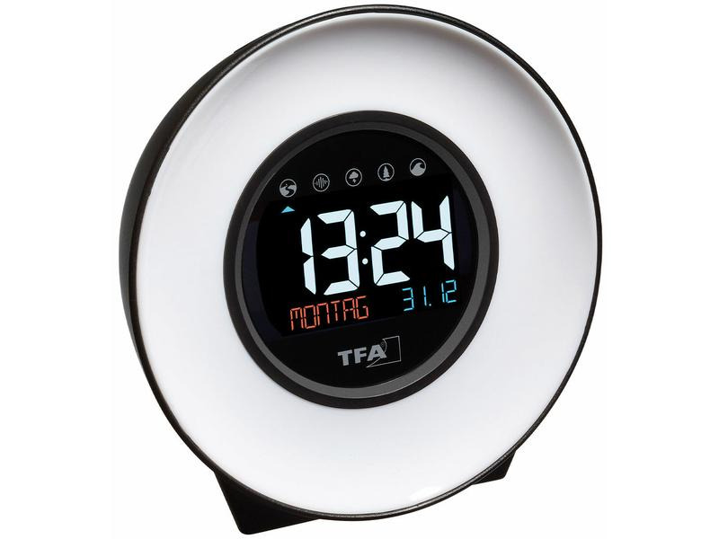 TFA Dostmann Wecker Moodlight mit Farbwechsel