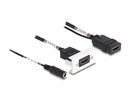 Delock Adapter Easy 45 4K60Hz HDMI - Strombuchse/HDMI