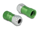 Delock Kabelverschraubung 6.4mm aus Aluminium 1 Stück