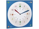 TFA Dostmann Kinder-Lernuhr Tick &amp; Tack 30 x 30 cm, Mehrfarbig