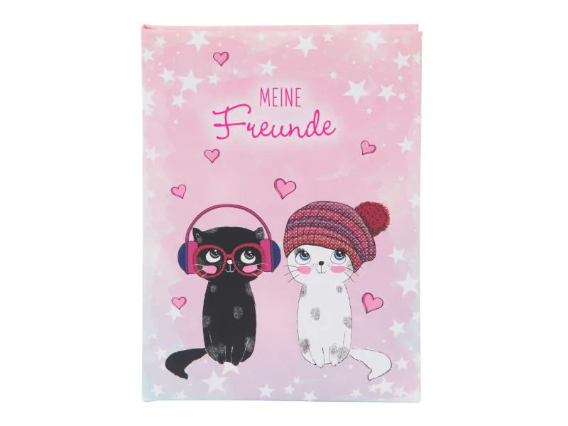 Goldbuch Freundebuch Music for Cats