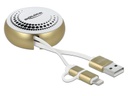 Delock USB 2.0-Kabel USB A - Lightning/Micro-USB B 0.92 m
