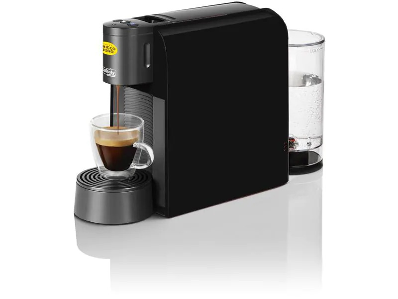 Chicco d'Oro Kapselmaschine Caffitaly S33 Maia Schwarz
