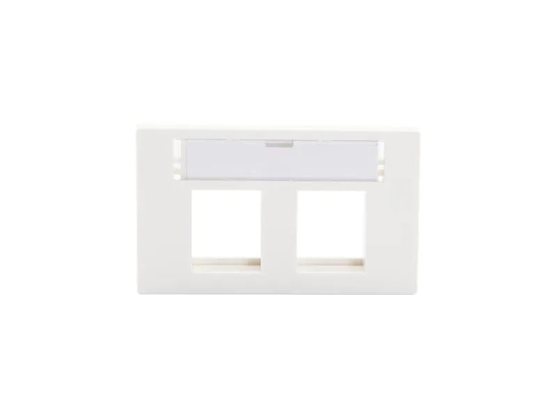 Dätwyler IT Infra Anschlussmodul FLF mit SF, 2x Keystone
