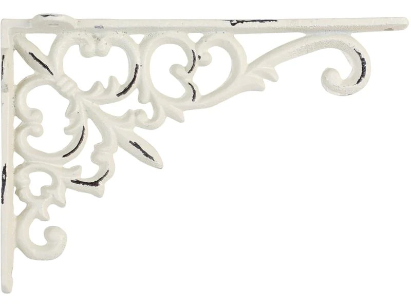 Chic Antique Regalträger 18 x 12 cm, Crème