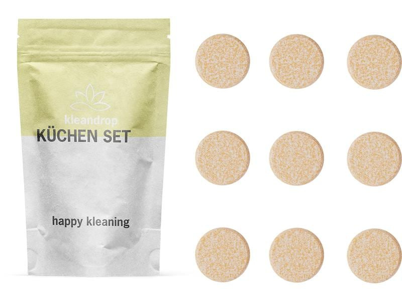 kleandrop Küchenreiniger Nachfüllpackung 9 Stück