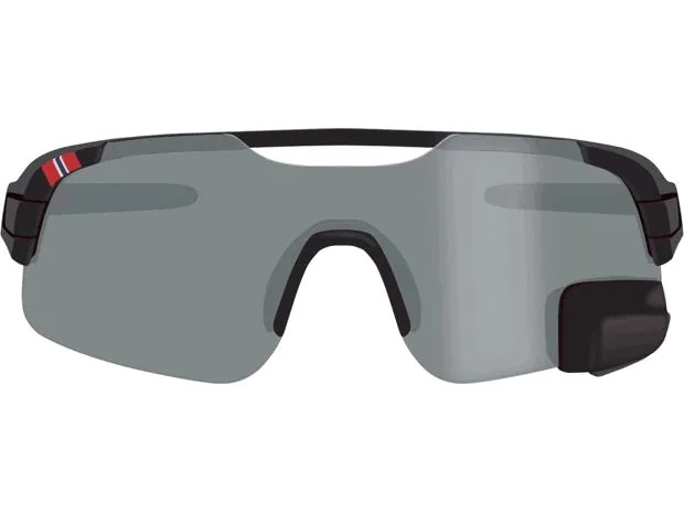 TriEye Sportbrille View Air Photochromatic Schwarz, S / M