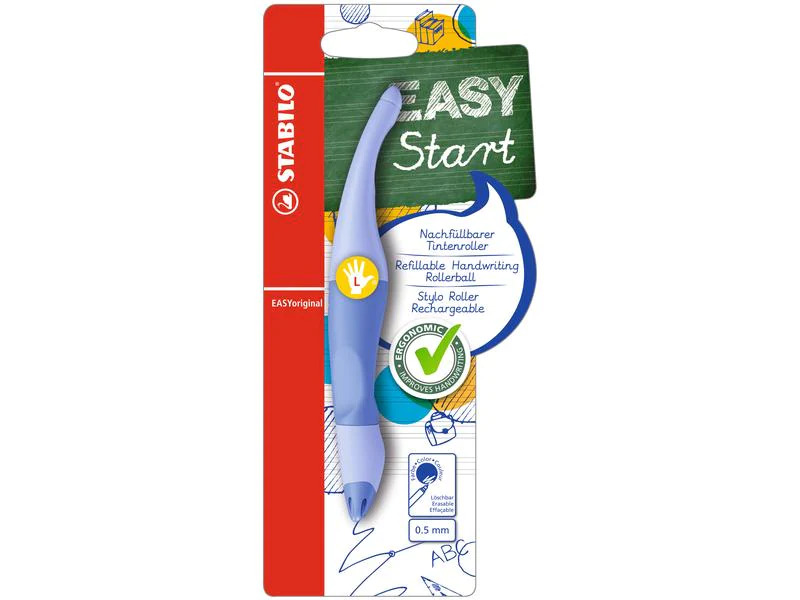 STABILO Rollerball EASYoriginal Pastell 0.5 mm, Linkshänder, Blau