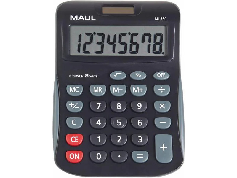Maul Taschenrechner MJ550 Junior Schwarz