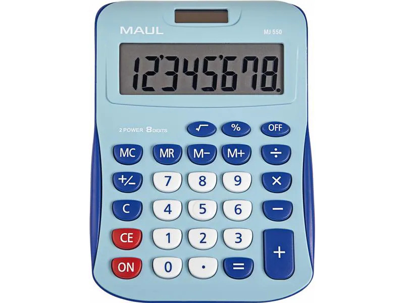 Maul Taschenrechner MJ550 Junior Blau
